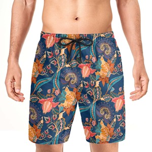 Shorts de bain, vêtements de bain, tissu à séchage rapide, caleçons de plage, taille élastique, léger, vêtements de surf et de natation - Product Image 2