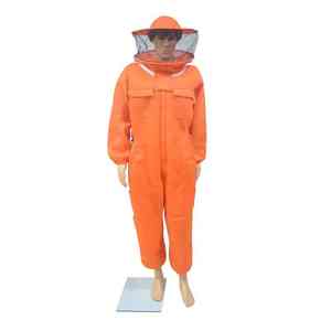 Professional Grade Beekeeper <b>Suits</b> 3D Air Cotton Fabric <b>Full</b> <b>Body</b> Beekeeping Protective Clothing Anti-Static Features - Product Image 5