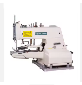 GOOD OFFER NEW Sirubas PK511-U Single Thread Chainstitch Button <b>Sewing</b> Industrial <b>Machine</b> with Table and Motor - Product Image 1