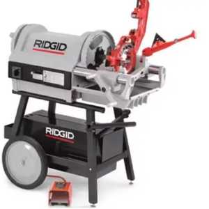 Máquina Roscadora Nueva Modelo 26092 1224 NPT de 120 Voltios, de 1/4 a 2 Pulgadas y de 1 1/2 a 4 Pulgadas, con Cabezales de Roscado y 3 Años de Garantía - Product Image 2