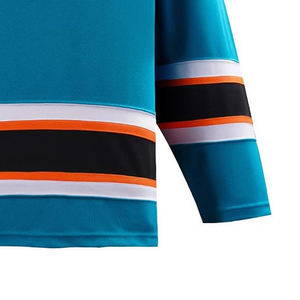 Maillot de hockey sur glace broderie personnalisée Sublimation couleur design vêtements de hockey - Product Image 3