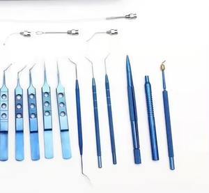 Instrumentos de Microcirugía Oftálmica de Acero Inoxidable de Alta Calidad para Cataratas con Caja de Almacenamiento Serializable, 21 Piezas - Product Image 4
