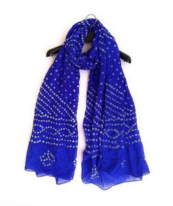 Silk Fabric Bhadej Print <b>Dupatta</b> for Women and <b>Dupatta</b> for Wedding Favors - Product Image 1