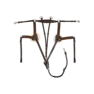 Plastron de polo en cuir véritable confortable et doux pour l'équitation, utilisation équestre, qualité supérieure, prix bas, personnalisable - Product Image 1