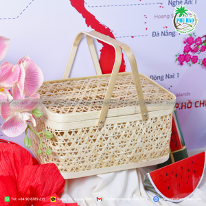 VENTE CHAUDE Exportation du Vietnam Durable et élégant: Paniers de cadeaux en bambou pour toute célébration - Product Image 6