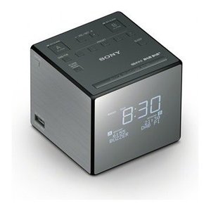 Radio domestique noire XDRC1DBP CED Radiosveglia - Product Image 1