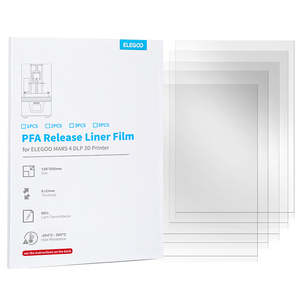Accessoires pour imprimante 3D Mars 4 DLP, 5 pièces de film PFA - Product Image 1