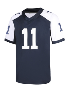 เสื้อเจอร์ซีย์ทีมอเมริกันเสื้อฟุตบอลปักตามสั่ง - Product Image 2