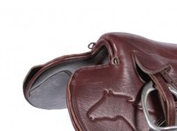 Produits d'équitation classiques de qualité supérieure, faits à la main, confortables, synthétiques, noirs, bruns, bleus, rouges, pour l'exercice et les courses, produits d'équitation anglaise en provenance d'Inde