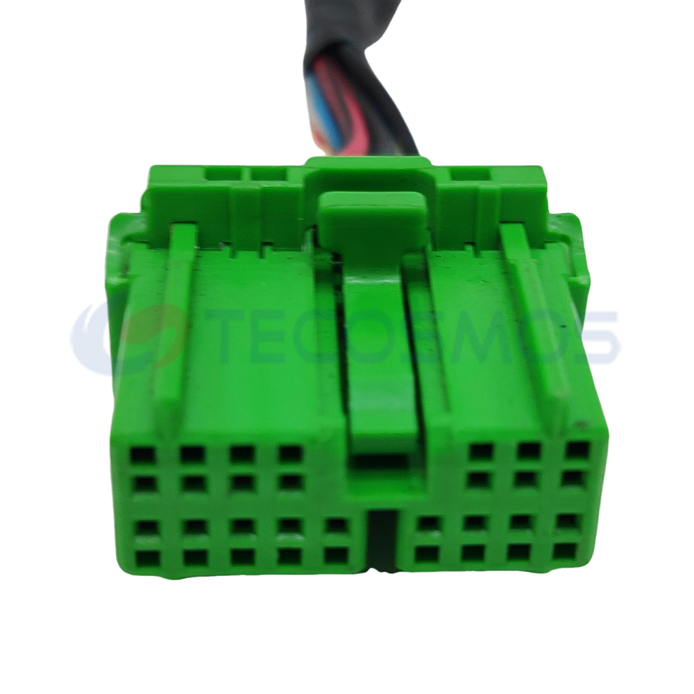 Auto Parts High Quality Factory Price Green Car Cennector 16-pin Female CT16-0075M