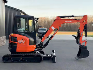 Mini pelle sur chenilles la plus vendue 18KW 3 tonnes U35-4 Kubota Excavator Engine Bearing Pump Digging Machine maintenant disponible à la vente - Product Image 4