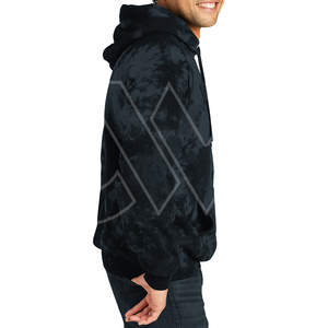 Sudadera con capucha Tie Dye de calidad superior Temporada de invierno Patrón 3D Material polar de poliéster/algodón para hombres - Product Image 2