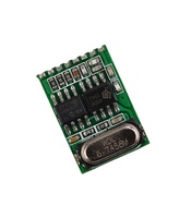 Duplicateur Relais Télécommande sans fil Rf Décodage de bande superhétérodyne pour interrupteur de garage intelligent Contrôleur d'ouvre-porte YET215