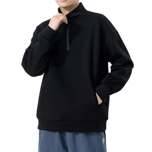 High Quality <b>Yarn</b>-Dyed <b>Polyester</b> Cotton Fleece Hoodies Unique Colors for Winter Comfort - Product Image 4