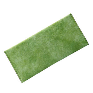 2021 femmes Mini Long portefeuille fait à la main avec une excellente qualité fermeture à glissière mince fonction Logo personnalisé coréen rose pour les filles - Product Image 6