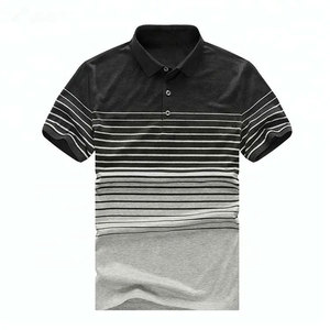Camisas de Golf Personalizadas para Hombre, Transpirables, con Botones, de Felpa, con Patrones Sólidos, 220g, de Alta Calidad, Manga Corta, Secado Rápido, Tejido de Punto, 100% Algodón - Product Image 1