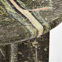 Tables d'appoint en pierre et en marbre avec un design unique Nouvelle arrivée Tables de chevet en pierre et en marbre avec tiroir à vendre
