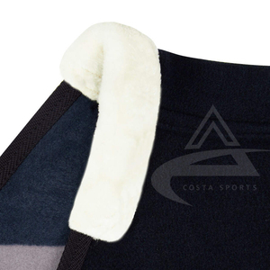 Cómodas mantas de invierno de lana polar de caballo de mejor diseño alfombras de lana de caballo artículos ecuestres a la venta - Product Image 3