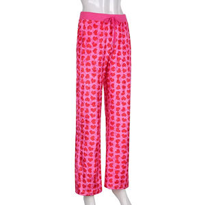 Survêtements en velours imprimé cœur pour femmes-Veste à capuche et pantalon à manches longues avec fermeture éclair Automne Hiver Streetwear Casual 2 Piece Sets - Product Image 6