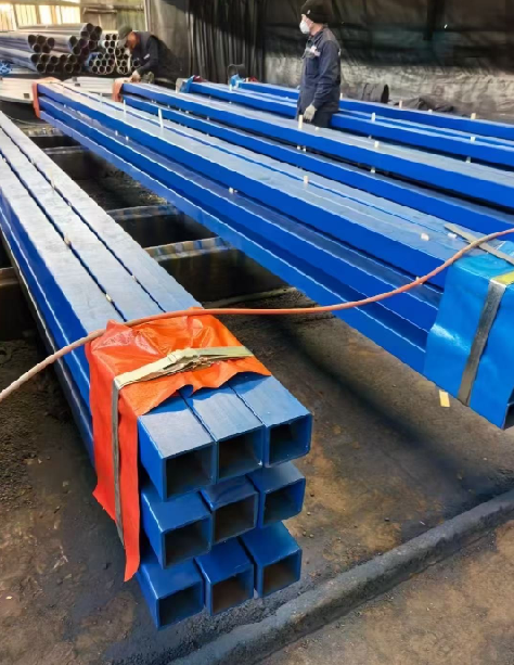 Оптовая продажа, износостойкая оцинкованная стальная труба ASTM, стандартная длина 6 м, для наружного использования, Сварочная резка, гибочная штамповка