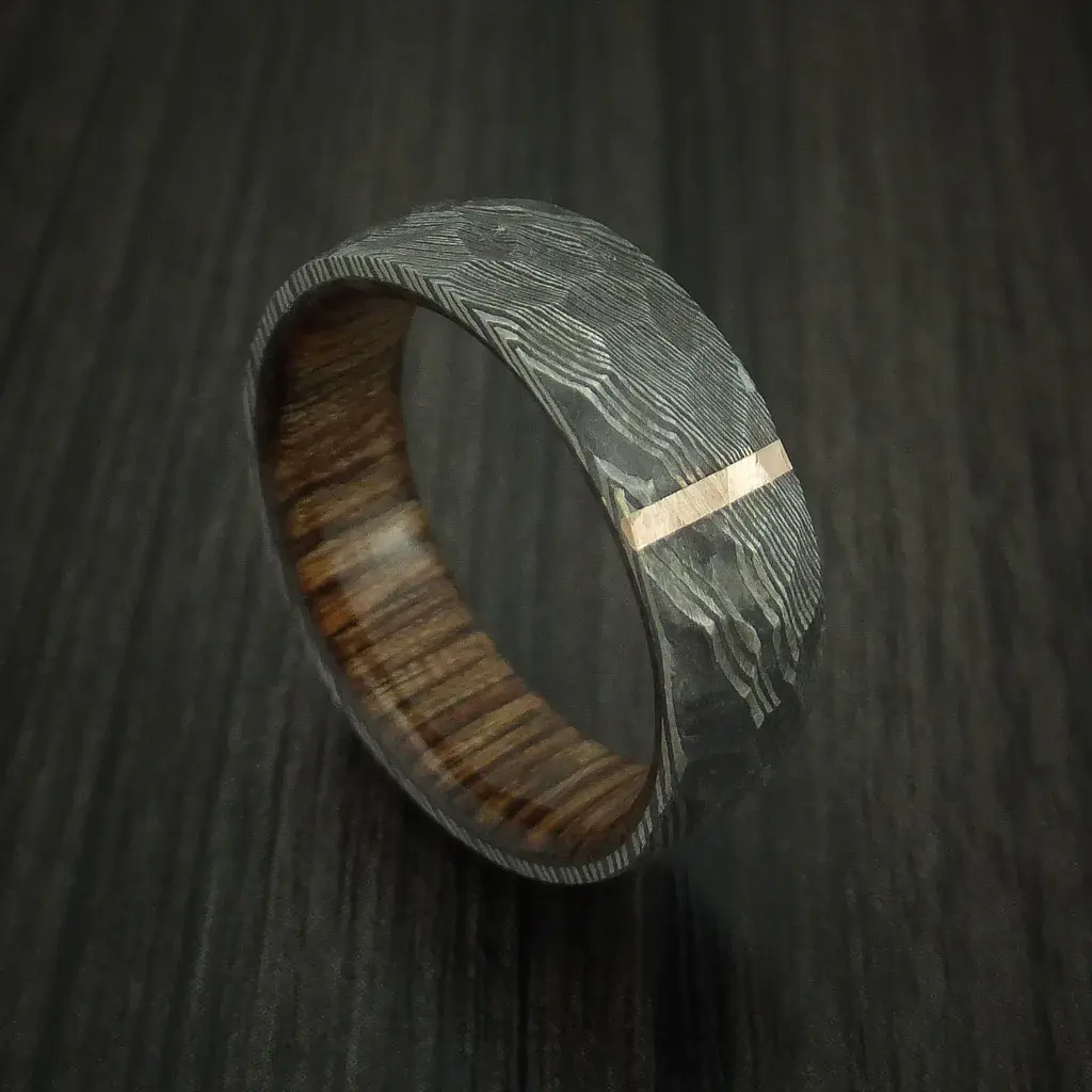 Hete Verkoop Nieuw Model Beste Damascus Ringen/Groothandel Hoge Kwaliteit Damascus Stalen Ringen Drop Shipping Hand Smeden Ring