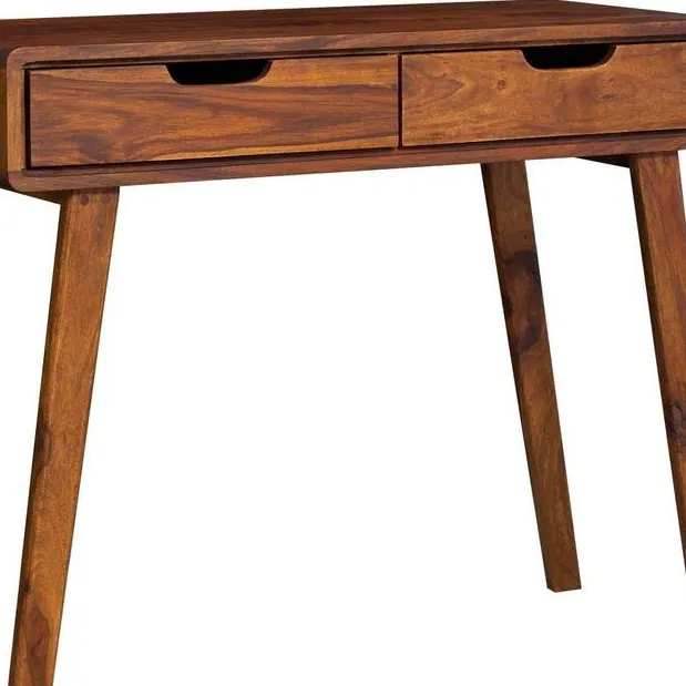 लकड़ी कंसोल तालिका के लिए कमरे में रहने वाले लकड़ी के लिए ड्राइंग रूम के लिए Entryway टेबल साइड टेबल के साथ 2 दराज भंडारण
