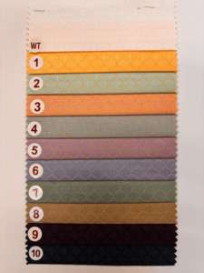 Tissu de lin poly élégant Jacquard 58 largeur résistant à l'eau Textile tissé 100% polyester pour la mode et les mariages de filles - Product Image 4