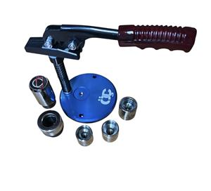 Mini Prensa de Acero Portátil Calibre 410 para Balines de Caza, Accesorios de Caza, Juego de 6x Balines Duraderos con 5 Ranuras - Product Image 6