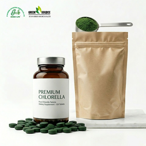 Compresse e Capsule di Chlorella, Superfood Verde Biologico, Supporto Detox, Potenziamento Immunitario, Alto Contenuto di Clorofilla, Integratore Energetico Vegano - Product Image 2