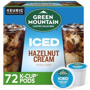 Café Verde de Green Mountain Coffee Roasters, Crema de Avellanas Helada, Cápsulas Individuales Keurig K-Cup, Café Helado con Sabor, 72 Unidades - Product Image 4