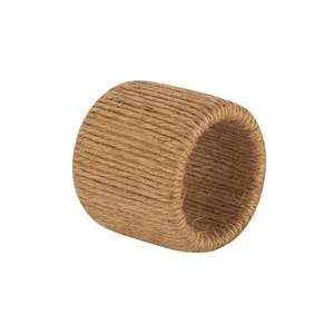 Vente en gros pas cher Anneau de serviette en rotin pour décoration de table avec strass et bling Anneau à boucle pour serviette de table - Product Image 6