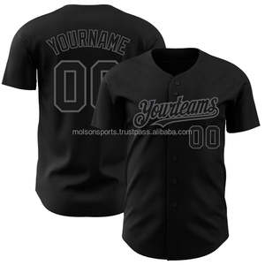 Maillot d'entraînement de baseball d'été de qualité supérieure à col en V, 100 % polyester respirant et à séchage rapide, avec logo personnalisé, prix bas, lot - Product Image 4