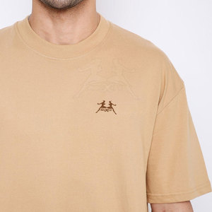 Vente chaude T-shirt surdimensionné Vente en ligne Hommes T-shirt de haute qualité Chemise fabriquée en usine T-shirts surdimensionnés en coton - Product Image 5