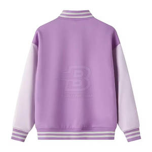 Chaqueta Letterman hecha a medida de la mejor calidad para mujer Chaqueta Letterman de material duradero más vendida para venta en línea - Product Image 2