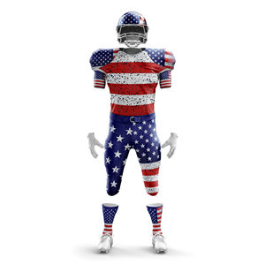 Venta al por mayor sublimación personalizada uniforme de fútbol americano fábrica OEM ropa de equipo ropa deportiva proveedor para Hombres Mujeres Jóvenes Club Escolar - Product Image 1