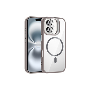 Funda de Silicona de Lujo Netzy Serie Etro para iPhone 11 Pro 16 Plus con Soporte Integrado y Protector de Lente de Cámara para MagSafe INS - Product Image 2