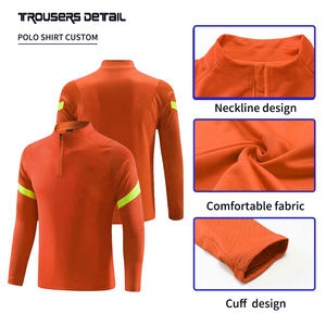 ชุดวอร์มฟุตบอลสำหรับผู้ชายชุดวอร์มเล่นกีฬาแบบปรับแต่งได้ - Product Image 3