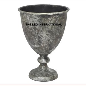 Florero de Color esmaltado con forma única de Metal de aluminio, superventas, excelente calidad, florero decorativo de lujo para el hogar - Product Image 4