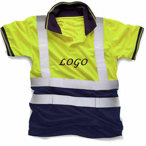 Camiseta de Seguridad Reflectante de Alta Visibilidad 2026, Personaliza tu Logotipo, Ropa de Trabajo Protectora de Manga Corta, Poliéster para Construcción - Product Image 5