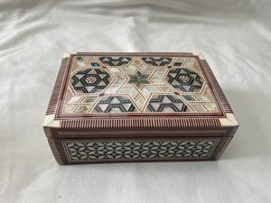 Wholesale Exquisite Handmade Mother of Pearl Jewellery Box Inlaid Ring Box <b>for</b> Luxury Cosmetics Storage <b>for</b> Gift <b>Home</b> Decoration - Product Image 4