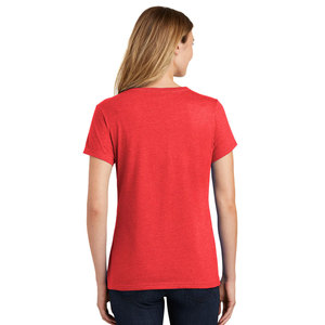 Camiseta de Manga Corta con Cuello en V y Rayas de Verano de Alta Calidad con Logotipo Personalizado al por Mayor - Product Image 2