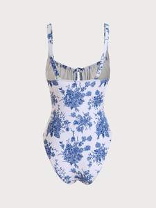 Traje de Baño para Mujer, Venta Caliente, Ropa de Exterior, Nuevo Diseño, Transpirable, Cómodo, Precio al por Mayor, Traje de Baño para Mujer con Logotipo/Color Personalizado - Product Image 4