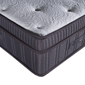 Matelas hybride à ressorts ensachés GLAMOUR 34CM, durable et de qualité supérieure, certifié OEKO-TEX, en tissu tricoté, pour usage hôtelier, B2B unique - Product Image 1