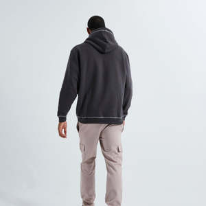Sweats à capuche décontractés d'hiver pour hommes, couleurs personnalisées, mode coupe régulière, impression numérique solide à capuche - Product Image 3