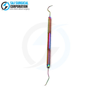 Venta al por mayor de escaladores dentales multicolores, escaladores dentales profesionales de acero inoxidable, escaladores dentales aprobados por la CE - Product Image 4