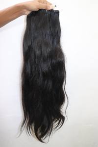 Extensiones de Cabello Natural Virgen Indio Remy de Alta Calidad, Color Natural, Ondulado Sedoso, con Cutícula Intacta, Sin Químicos - Product Image 6