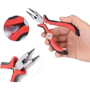 คีมตัดลวดสแตนเลส 4.5 นิ้ว 4-in-1 คีมขนาดเล็ก คีมตัดด้านข้าง คีมดัดลวด น้ำหนักเบา สำหรับงาน DIY - Product Image 3