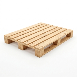 พาเลทไม้สนแบบกำหนดขนาดเอง ทางเข้า 2 ทาง - Product Image 1