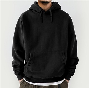 2025 hommes décontracté poids lourd pull à col rond couleur unie chaud vêtements quotidiens mode tricots doux fil sweats à capuche et sweats - Product Image 3