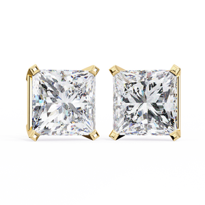 Boucles d'oreilles magnifiques en or 18 carats avec diamant de laboratoire, boucles d'oreilles de qualité supérieure - Product Image 5